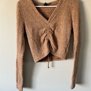 Wild Fable Tan Polyester Top